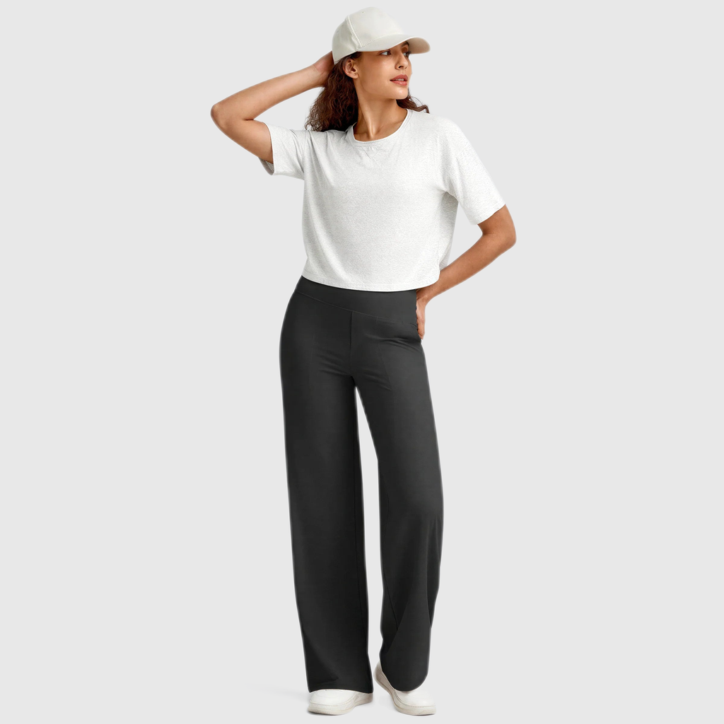 High Waisted Wide Leg Pants