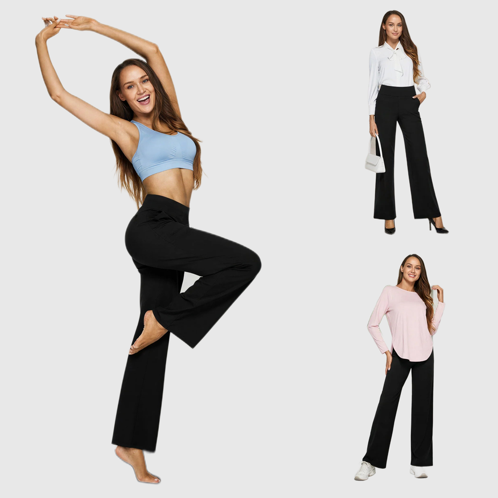 High Waisted Wide Leg Pants