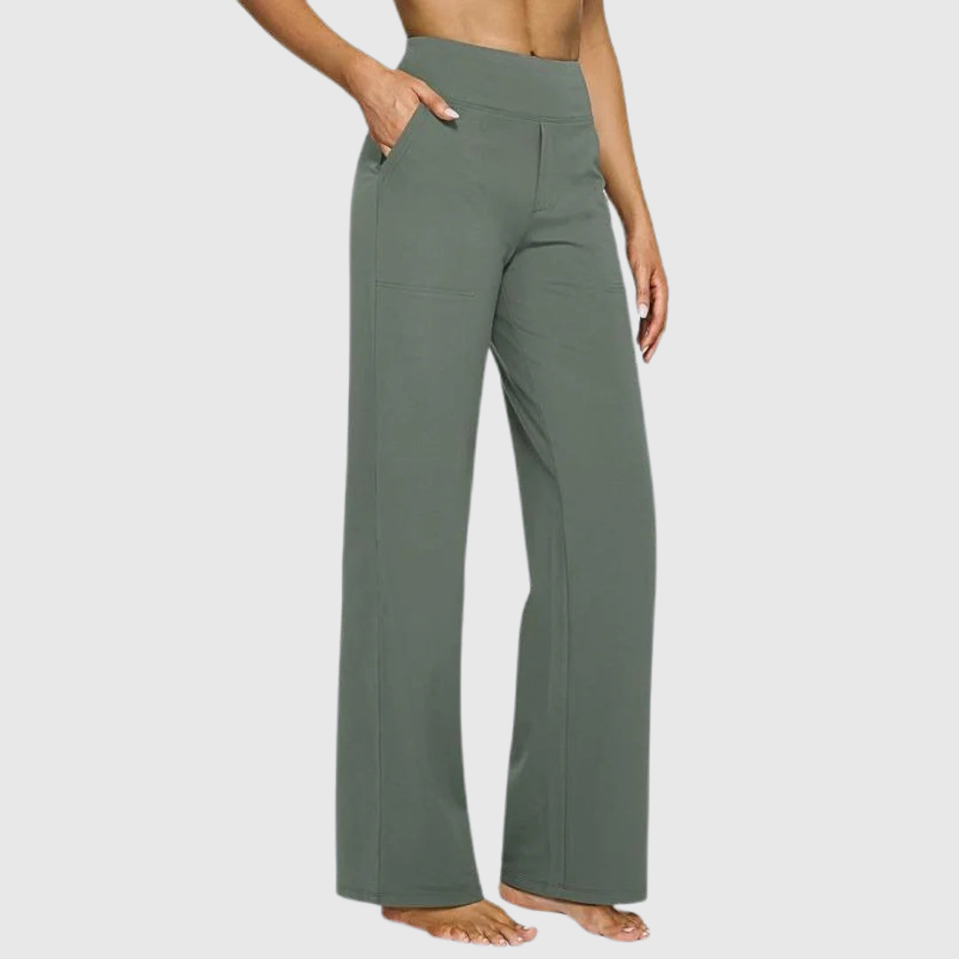 High Waisted Wide Leg Pants