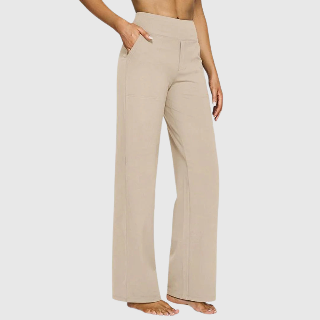 High Waisted Wide Leg Pants