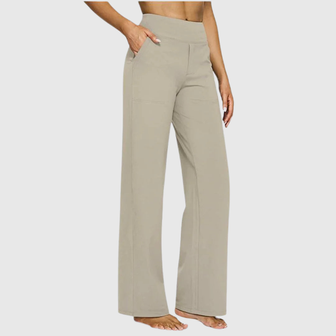 High Waisted Wide Leg Pants