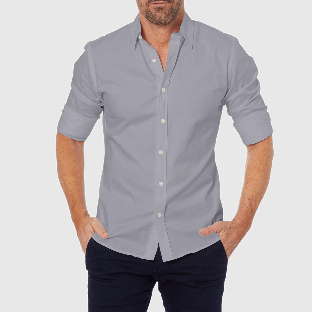 Slim Fit Button Up Shirt